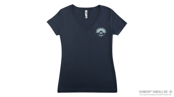 Ladies’ V-Neck T-Shirt 50 Year Anniversary