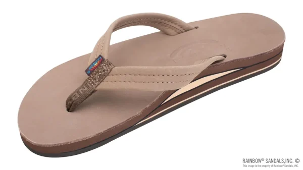 Double Layer Arch Support Premier Leather 3/4’” Medium Strap