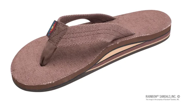 Double Layer Hemp with Arch Support and 1″ Strap