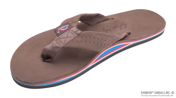 The Americana- Women’s  Single layer eXpresso-Red White Blue Mid Sole